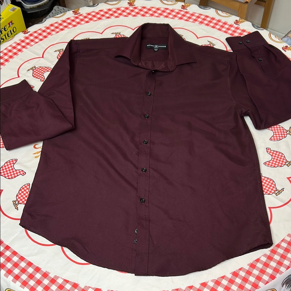 Society Of Threads Slim Fit 15-15 1/2 33-34 Medium Men’s Long Sleeve NWOT Shirt